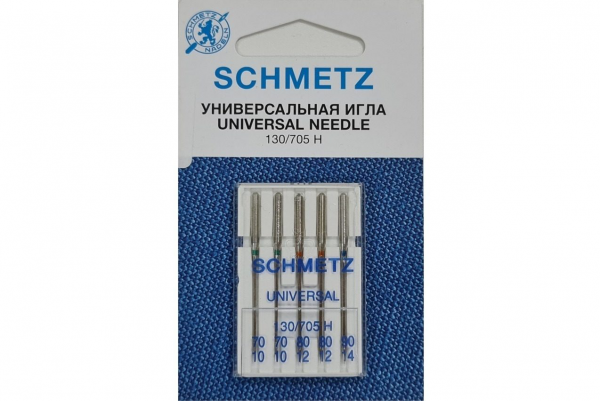 Иглы Schmetz универсальные (70x2, 80x2, 90x1), 5 шт в Валуйках